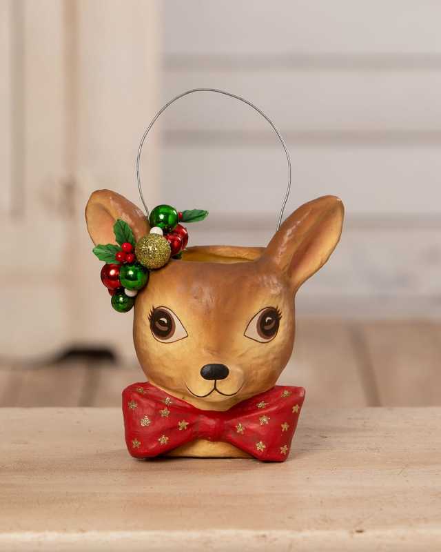 Fawnie Small Christmas Bucket